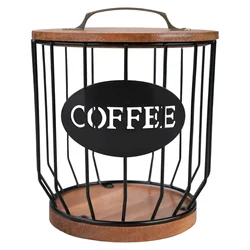 Coffee Pod Holder,Large Coffee Filter Holder With Lid,Coffee Pod Organizer,Keurig Pod Holder,K Cup Holders For Counter