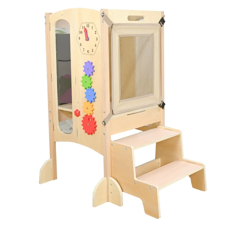 

2024 new Multifunctional indoor games children's Climbing frame wooden educational toys Factory direct sale customized wholesale