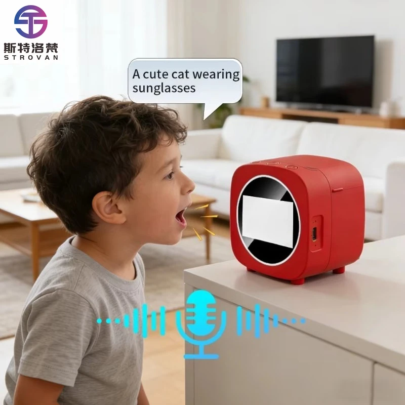 

Мощный трендовый мини-планшет для детского творчества с разрешением 203 DPI, поддержкой ИИ и функцией термографии для рисования