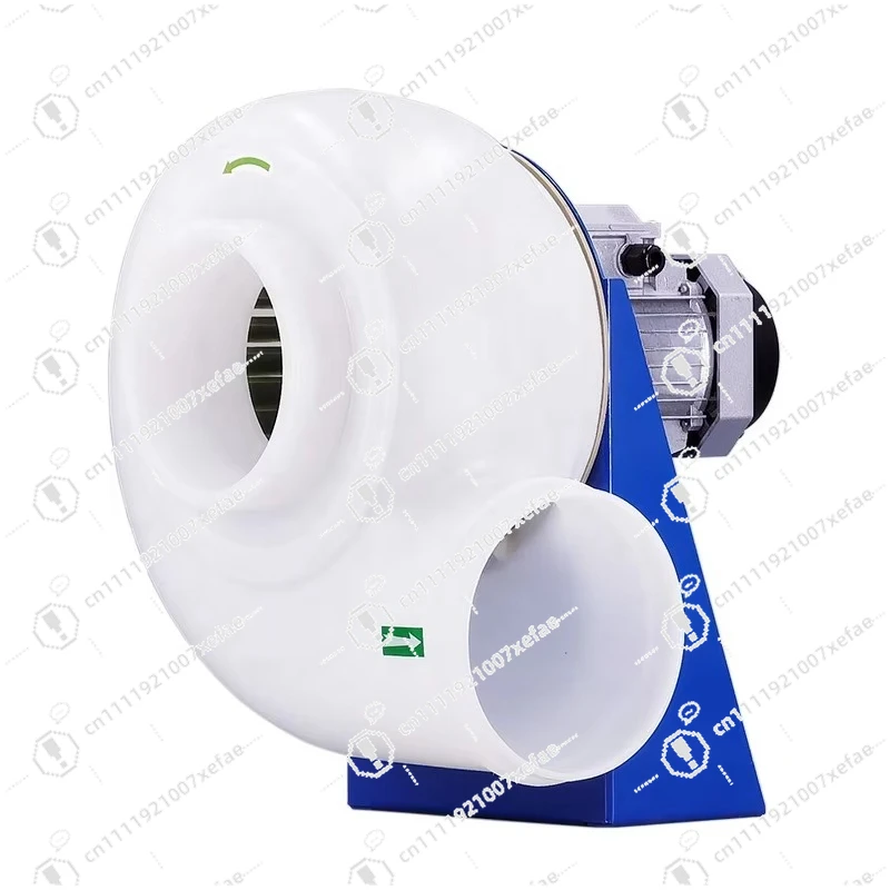 MPCF-200-F4T 380V AC Motor Duct Fan OEM Corrosion Resistant Laboratory Fume Hood Exhaust Plastic Blade