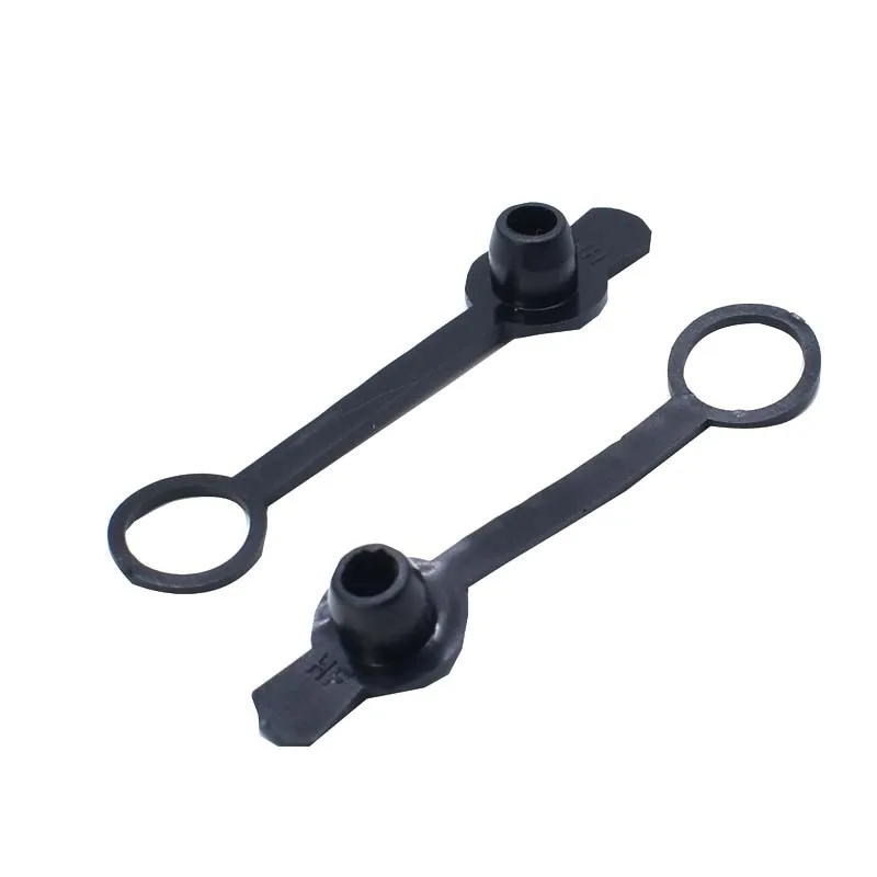 10PCS DC Power Socket DC-022B 5.5X2.1/5.5X2.5mm, 2-Pin Solder Wire Round Hole Threaded Female Socket 3.5X1.3mm