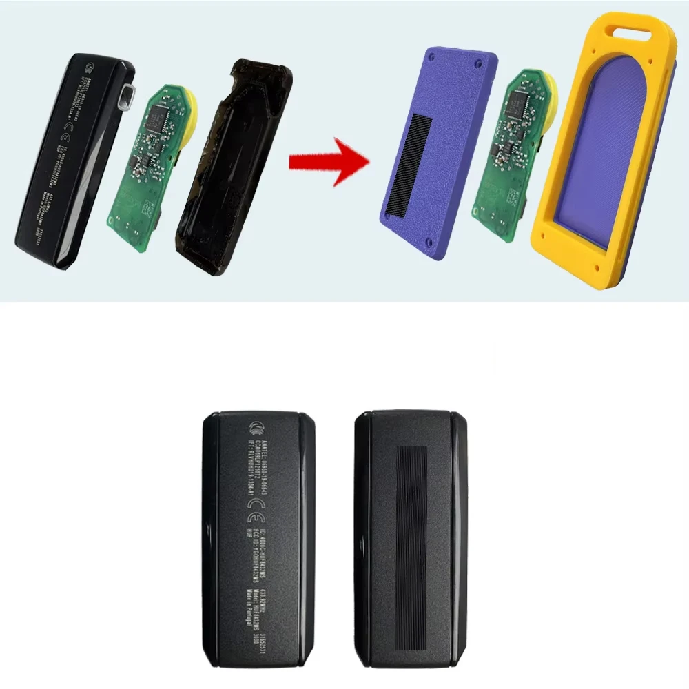 

Colorful Card For Volvo S90 S60 S40 XC60 XC90 2016 2017 2018 2020 YGOHUF8423 Original PCB Smart Car Key With 8A Chip