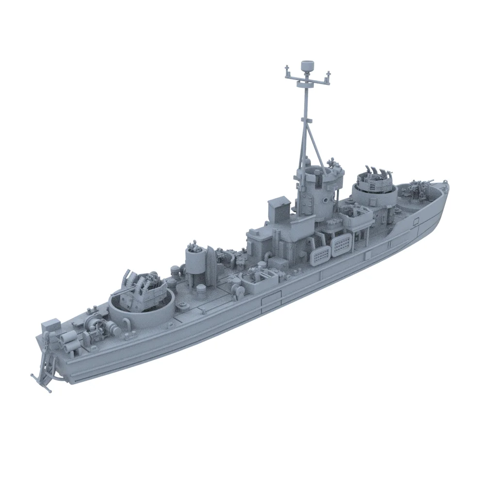 

SSC764 SSMODEL 1/350 1/700 1/200 USS Landing Craft Support LSM Mk3 Полный корпус военной модели комплект