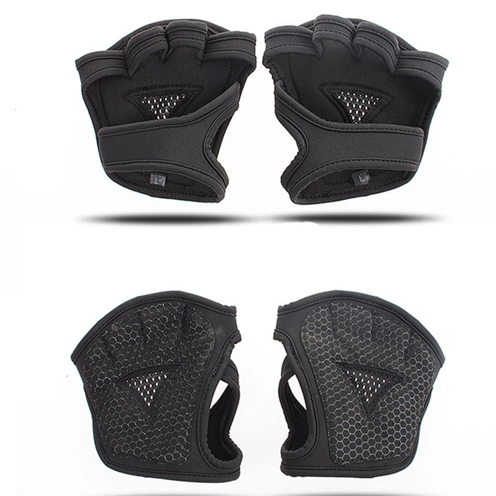 

AntiSlip WeightLifting Gloves HalfFinger Protection WorkoutMitts FitnessEquipment Accessories