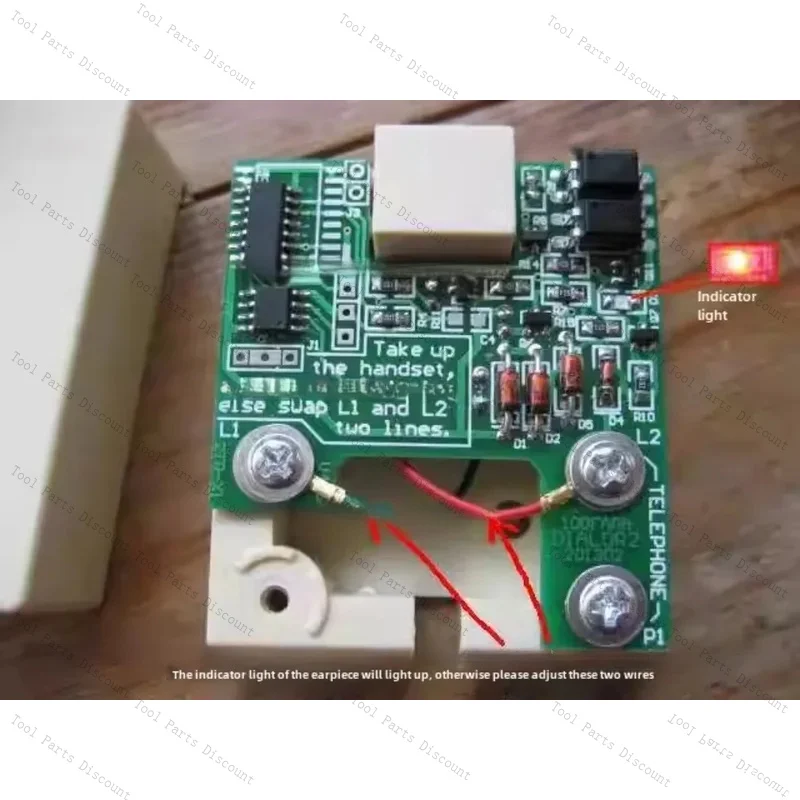 Old Dial Phone/Pulse To Dual Tone Converter, Supports European, American And Japanese Phones, International Enhanced Version