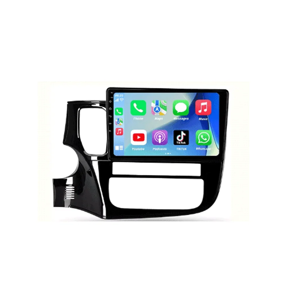 Android 16 Carplay autoradio voor Mitsubishi Outlander 3 GF0W GG0W 2012-2018 Multimedia Videospeler Navigatie Stereo GPS 2din - afbeelding 2