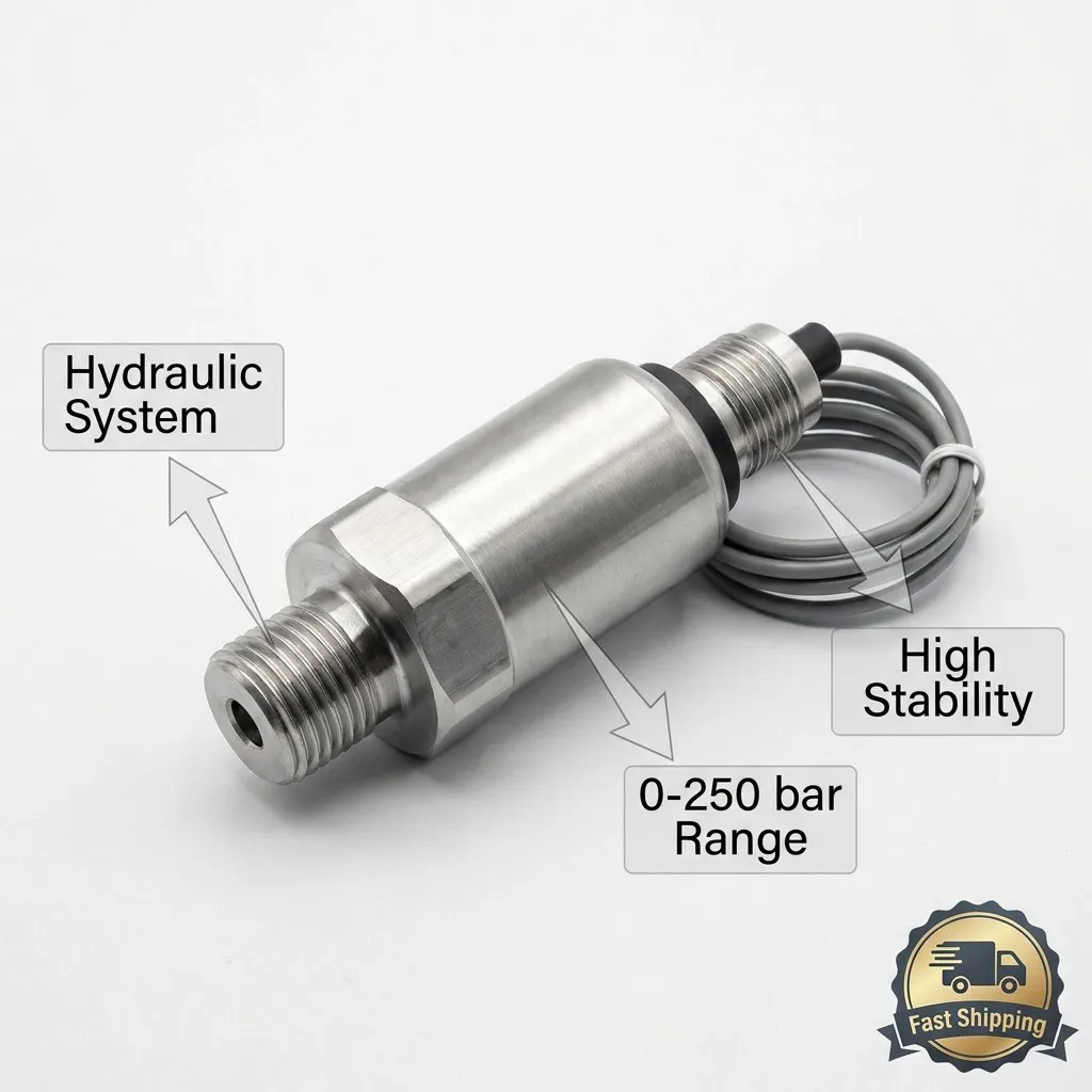 MBS3050 High Stability Hydraulic Pressure Sensor & Transmitter for Industrial Pump