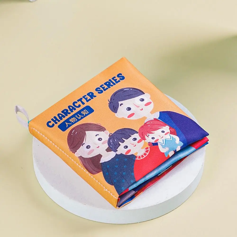 

Interactive PET Baby Cloth Book Fruit Sound Paper Infant Quiet Book Traffic Colorful Early Education