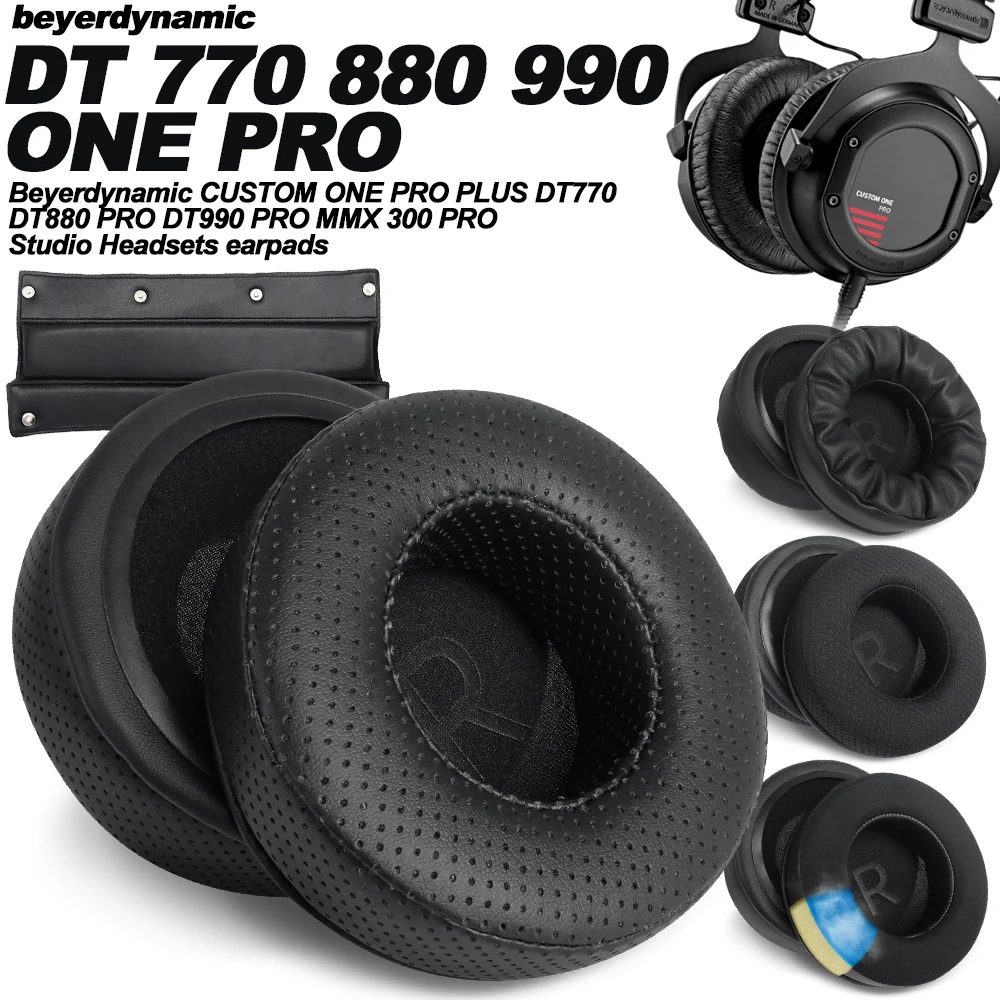 Подушечки для наушников Beyerdynamic CUSTOM ONE PRO PLUS DT770 DT880 PRO DT990 PRO MMX 300 PRO, сменные подушечки для наушников с сеткой