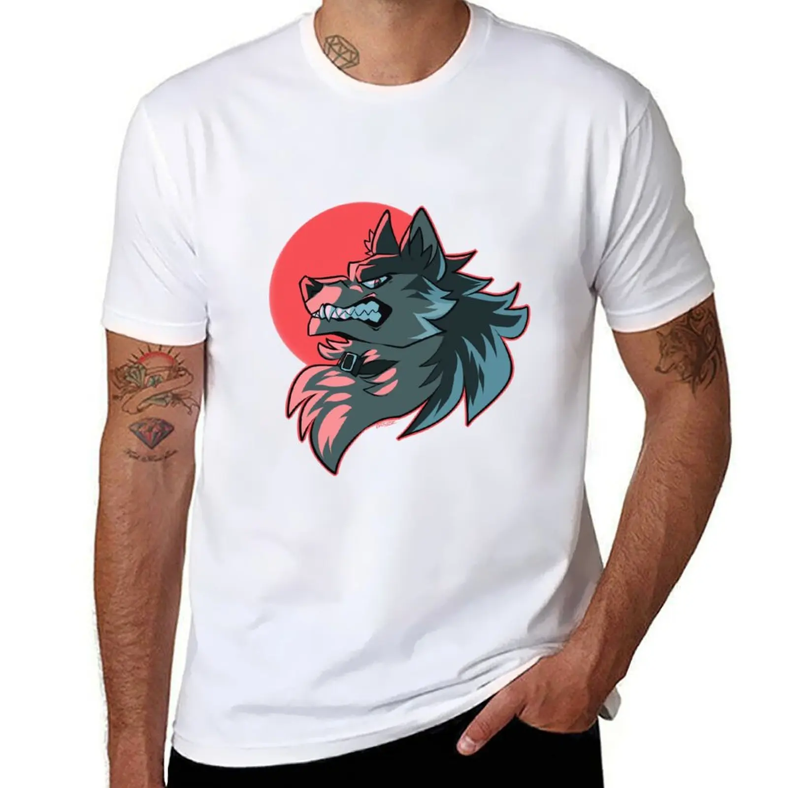 

[BNA] SHIROU (NIGHT RUNNING) T-Shirt Plus Size Solid Color T-Shirt