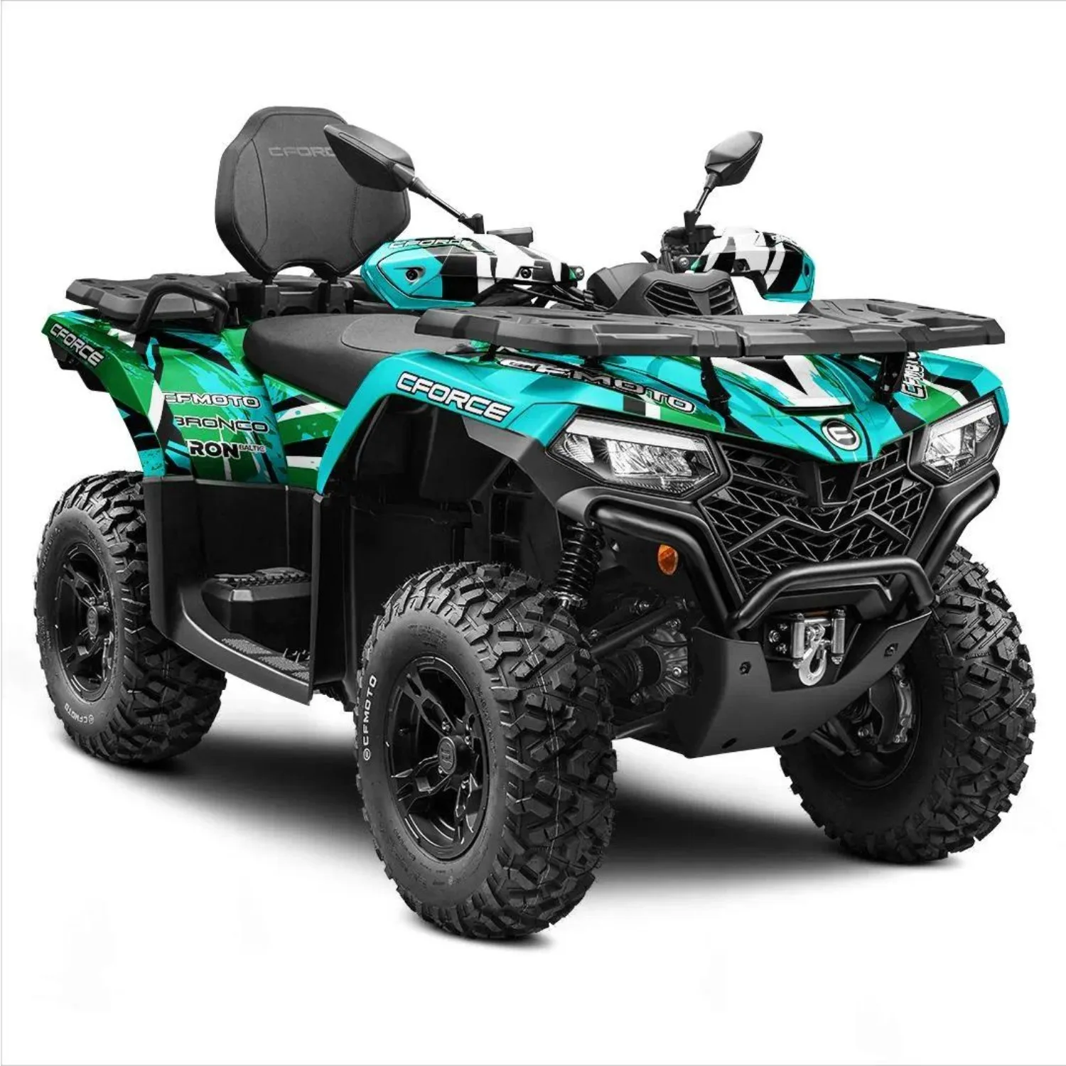 Body Fairing Sticker Decals Protective Quads / Atv 4x4 Full Graphic Kit For CFMOTO CFORCE 400+450+500+520 2022-2026  Design-8