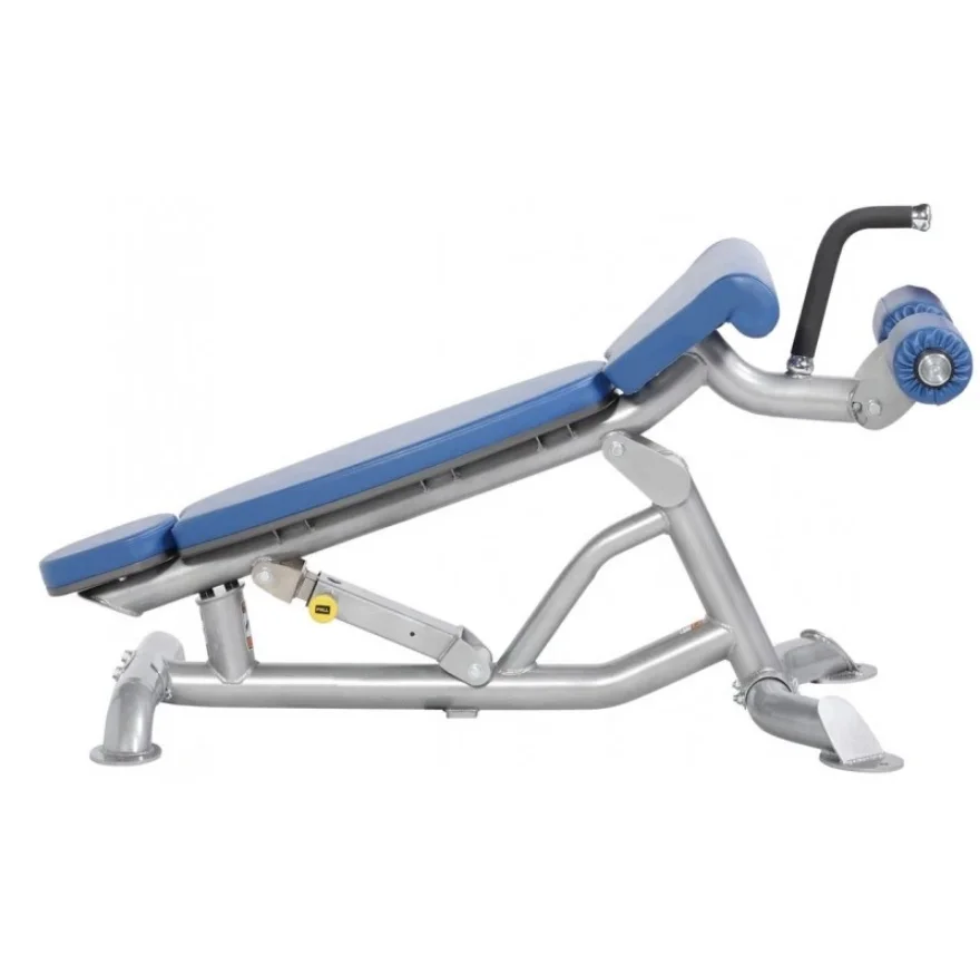 

Gym Commercial Fitness Equipment Abdominal Bench Adjustuable Prone Leg Curl Combo ab Exercise Bench Crunch