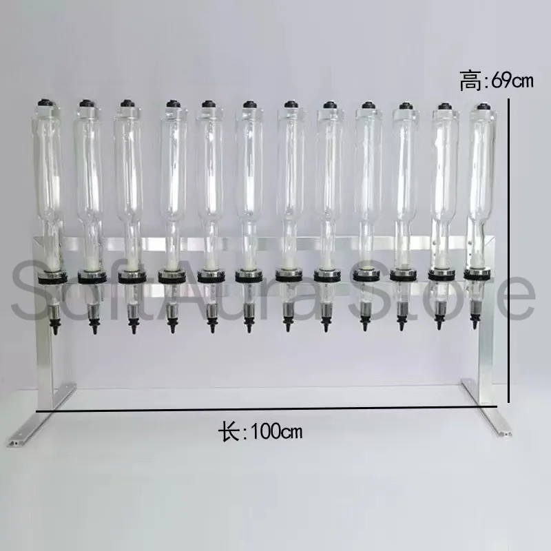 12 Bottle 200ml 375ml 500ml 750ml Perfume Liquid Refill Station Metal Dispenser Stand Wedding Perfume Bar Decor
