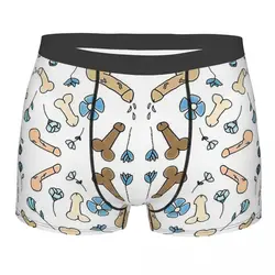 Dicks Penis Cock Underpants Homme Panties Men's Underwear Ventilate Shorts Boxer Briefs