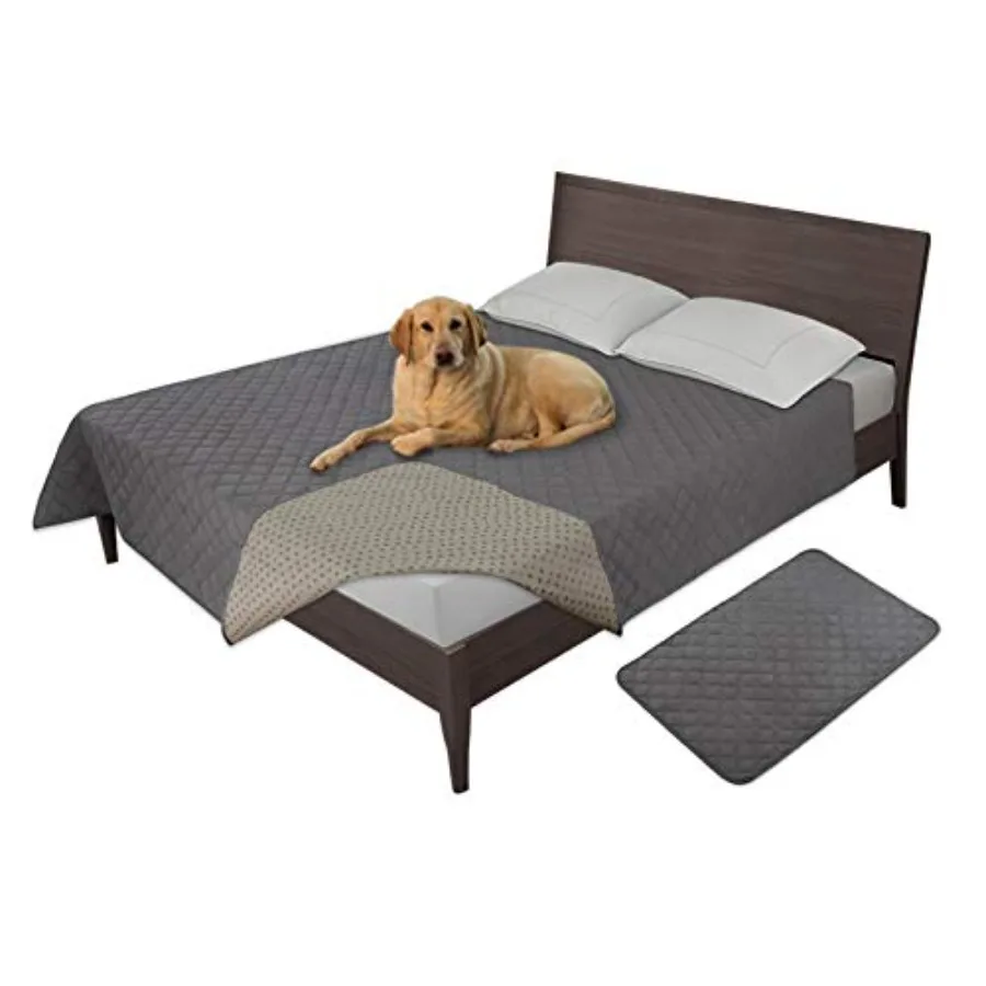 

100% Waterproof Dog Bed Cover, Non-Slip Pet Blanket for Furniture, Washable Couch Cover, Repleasement Sofa Cover