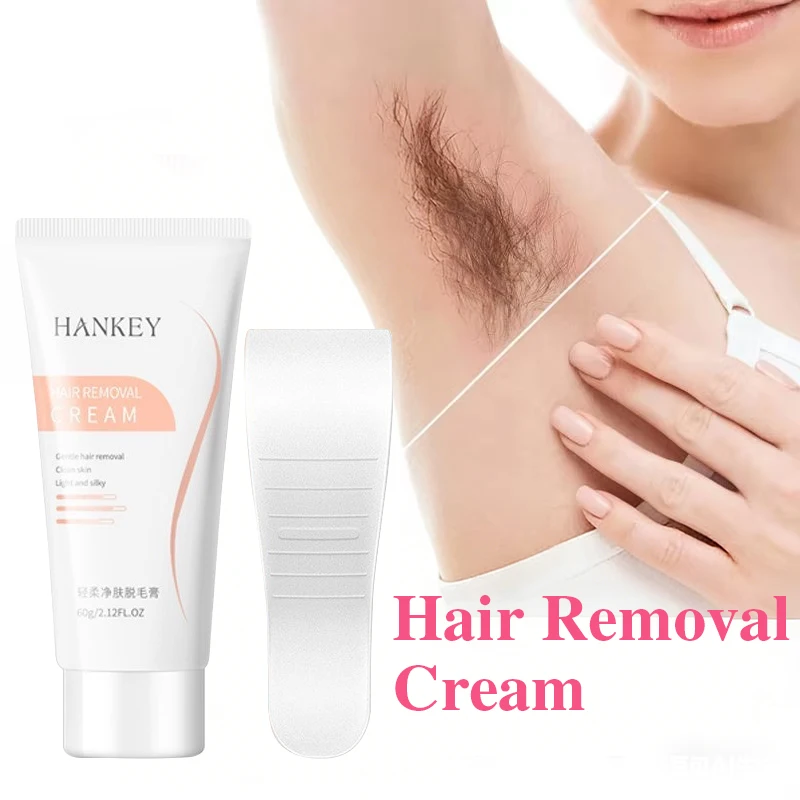Nourishing Hair Removal Cream Intimate Areas Epilator Cream Painless Health Hair Remover Growth Inhibitor Men Woman Body Care 60