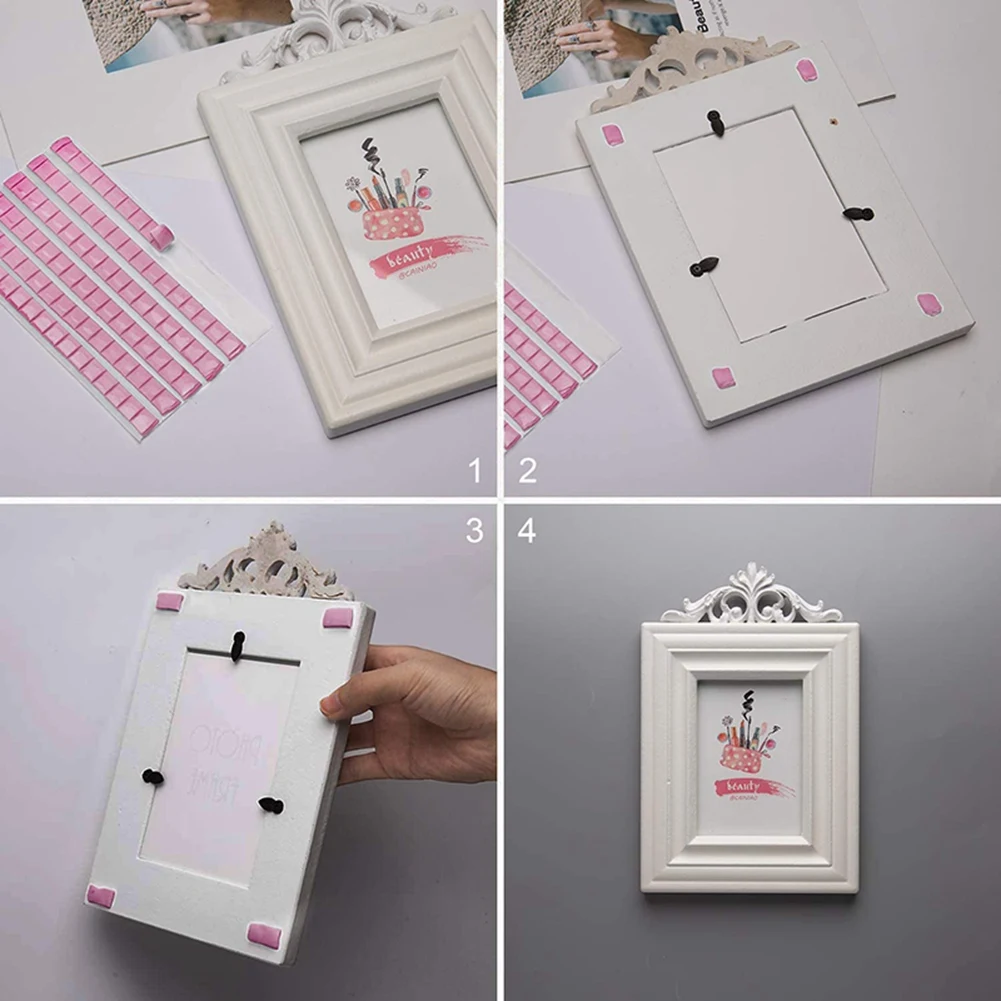 ABIT 96 PCS Adhesive Poster Tacky Putty Sticky Non-Toxic Mounting Putty Reusable & Removable Wall Safe Tack Putty (Pink)