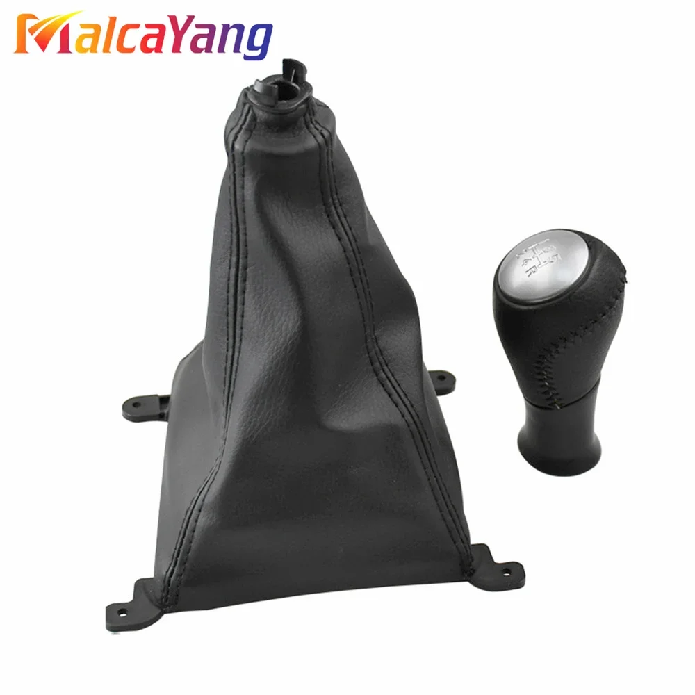 High quality Car Shift Gear Knobs Covered Leather Knob 5 Speed For Honda Accord VII 7 MK7 Accessories