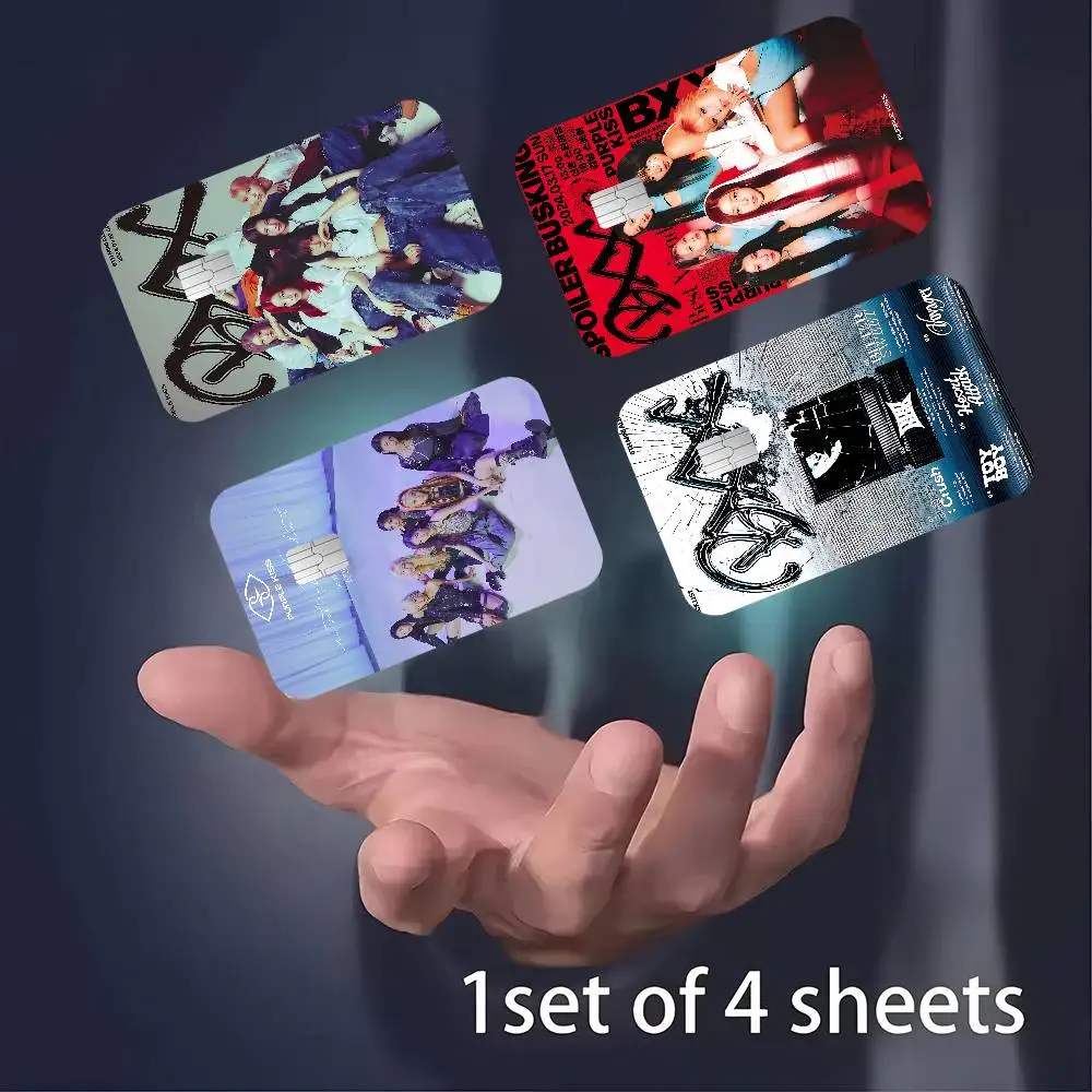 الكلاسيكية الشهيرة Kpop P-PURPLE K!SS 100% رائجة البيع أمين الائتمان الخصم البنك بطاقة حافلة بطاقة فيلم الجلد ملصق #1