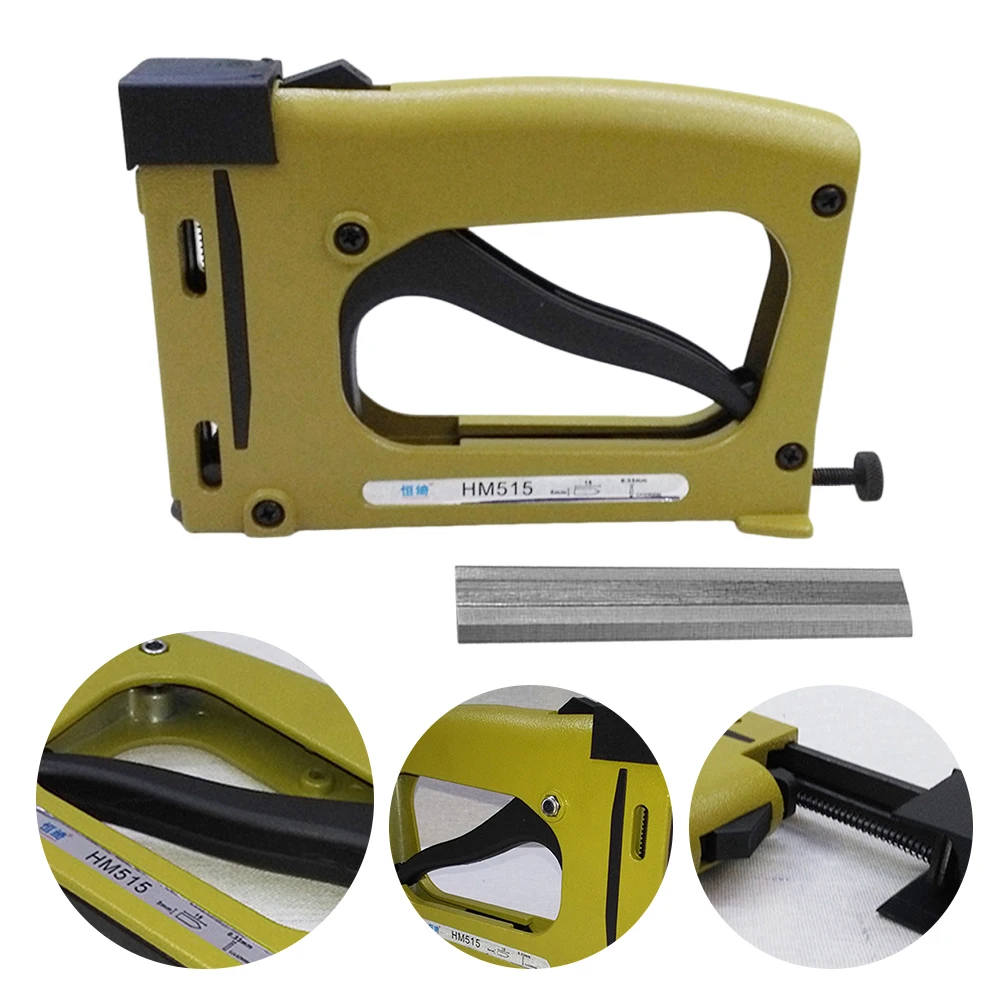 Point Driver Flexible Point Gun Tacker Lightweight Metal Picture Framing Tool Picture Frame Stapler for Joiner DIY