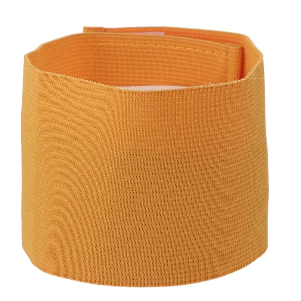 Adjustable Football Captain Armband Visibility Non-slip Sports Arm Band Elasticity Professional Sports Armband Team Unit Player