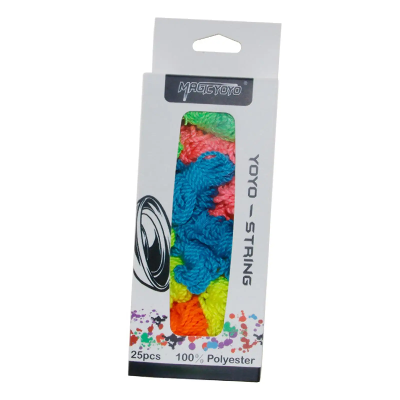 耐久性のあるヨーヨーストリングセット耐摩耗性ポリエステルローププレーヤー用マジックヨーヨートリック初心者アクセサリーキット