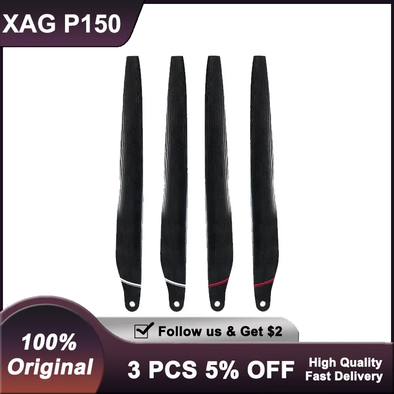 

XAG P150 Agricultural Drone Propellers Carbon Fiber Energy-Saving Upgrade Blades for UAVs