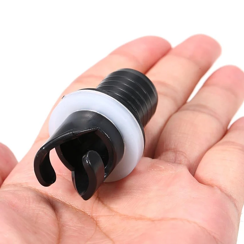 1 pçs inflação ar pé bomba mangueira adaptador válvula conector barco inflável caiaque adaptador de válvula de ar acessórios diy