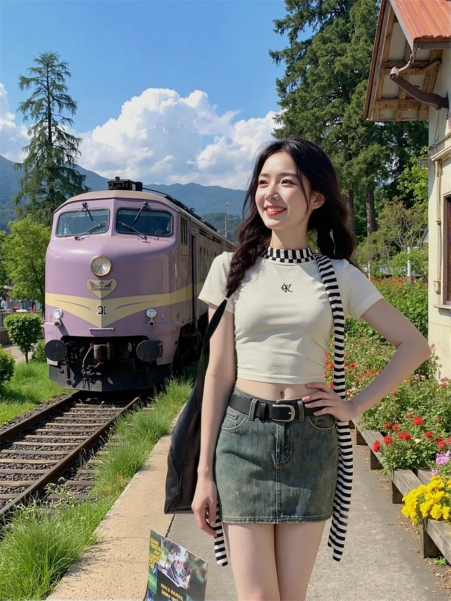 

Джинсовые мини-юбки, женские сетчатые многослойные лоскутные элегантные шикарные струящиеся юбки с рюшами для банкета, выпускного вечера, летние очаровательные шаровые узоры