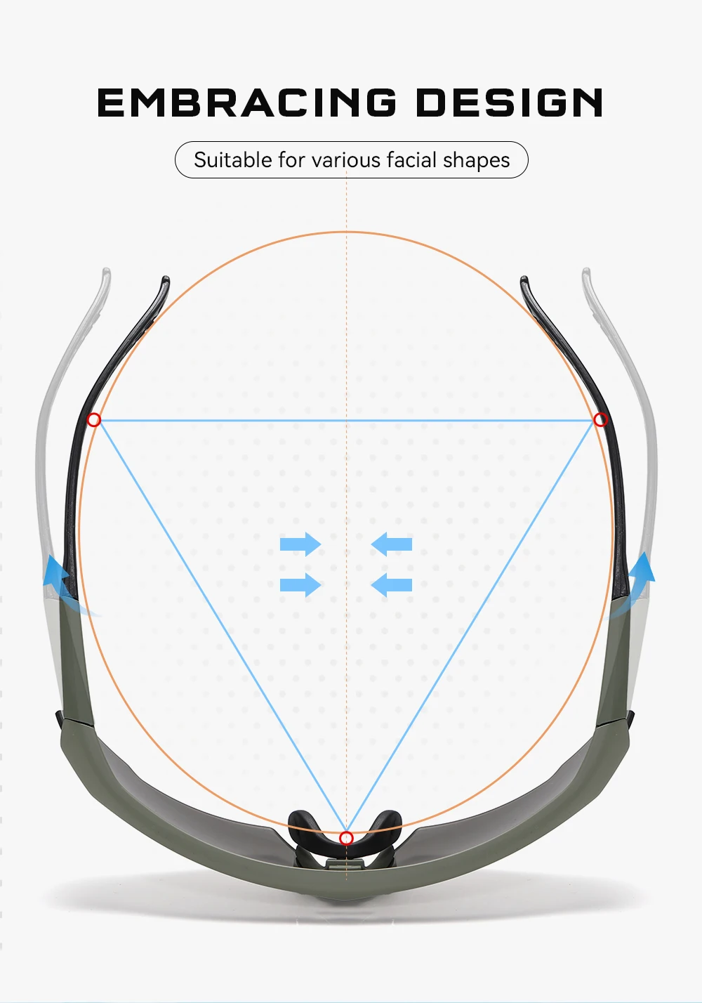 KDEAM Taktische Schutzbrille 3-Linsen-Set, winddicht, CS-Schießen, kugelsichere Militär-Sonnenbrille, Motorrad-Nachtfahrbrille – Detail 7