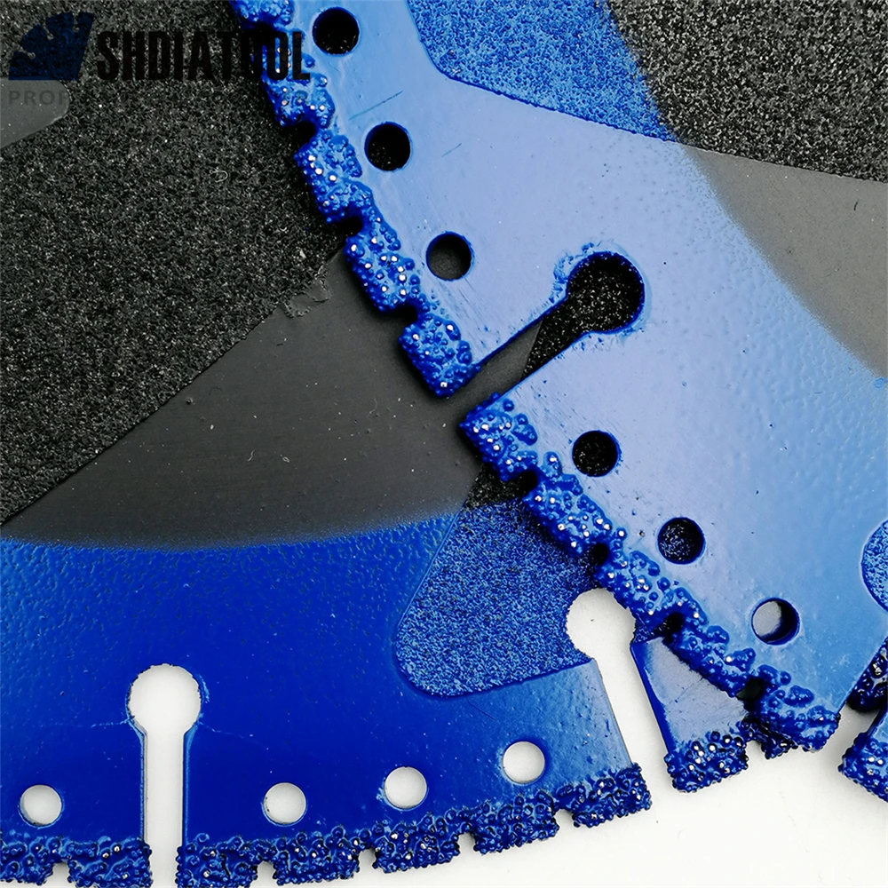 SHDIATOOL 1pc Diamond Saw Blade Dia300/350/400mm For Stone Iron Steel Granite Plastic Demolition Cutting Disc 12/14/16inch