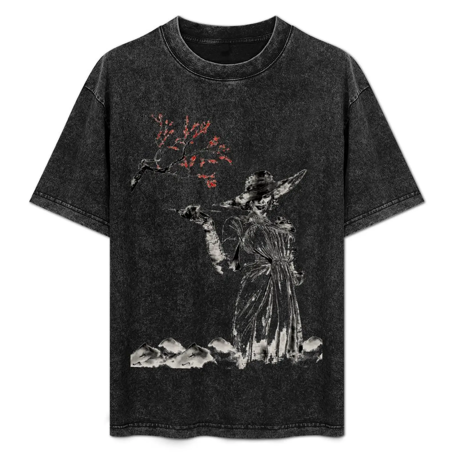 

Resident Evil Village Lady Dimitrescu *Japanese Style* T-Shirt vintage shirts graphic tees custom t shirt mens workout shirts