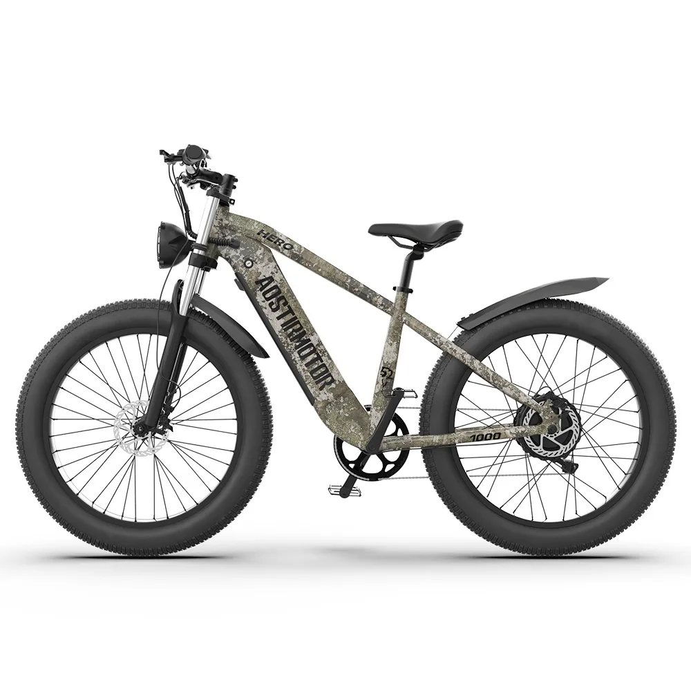 

E-bike 26"1000W Electric Bike 52V 20Ah battery SAMSUNG All-terrain EBike Mountain Bicycle