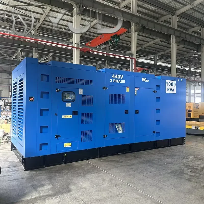 Standby Power 800kva  KT38-GA 725kva 900kva 1000kva 1200kva 1500kva Low Noise Diesel Generator Set ATS with CE