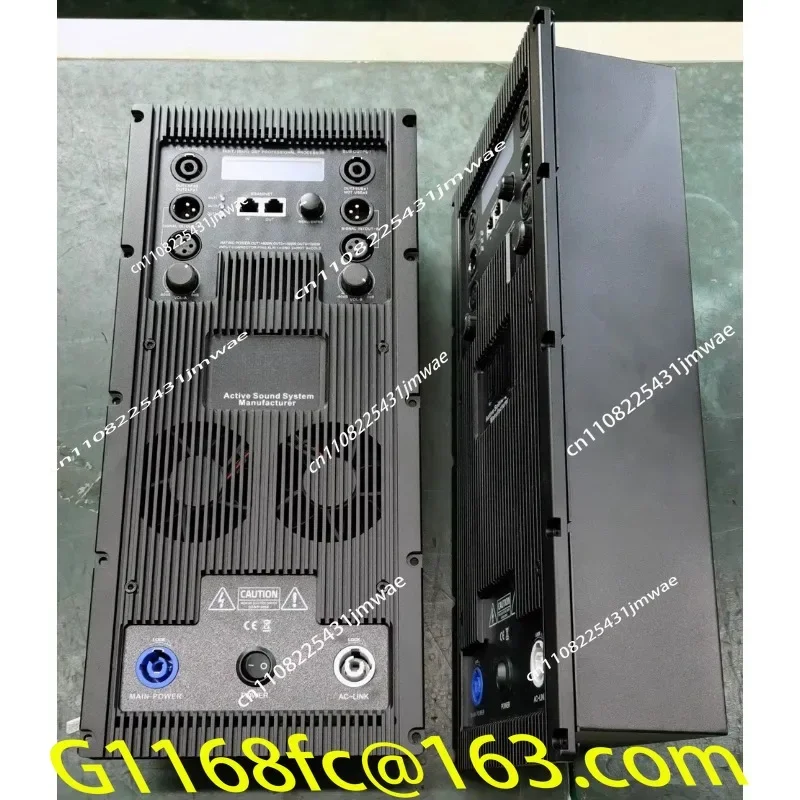 3 Amplifiers 2x1000W + 3000W Line Array Speaker Subwoofer Class D Amplifier Module with DSP Audio Processor part
