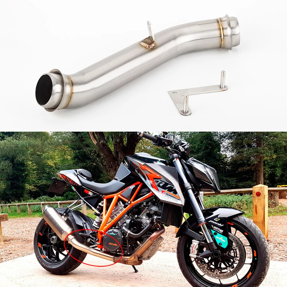 

slip-on universal Escape Pipe Motorcycle Exhaust Muffler 1290 duke exhaust muffler For KTM 1290 Super Duke R 2014 2015 2016