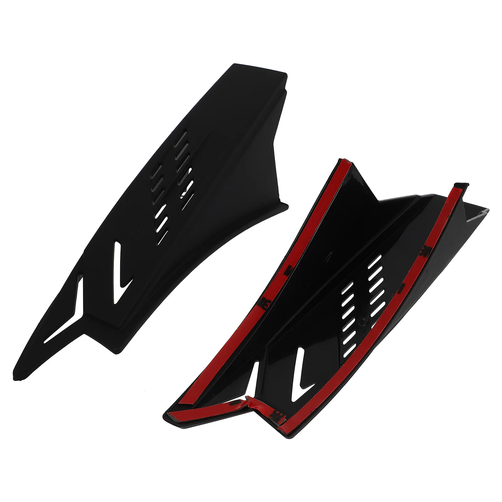 

2Pcs Horn Motorcycle Plastic Lovely Tiny Size Bright Color Decor Double Sided Tape Motorcycle Accessory