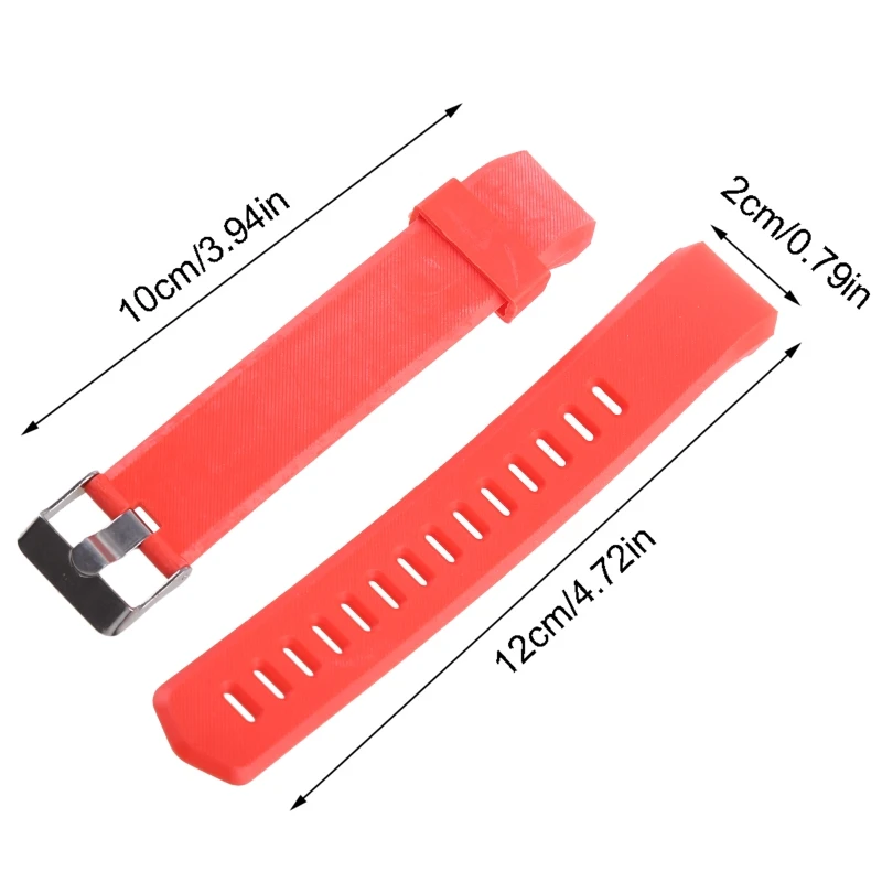 Correa silicona para reloj inteligente 116 PlusBelt, pulsera deportiva, envío directo