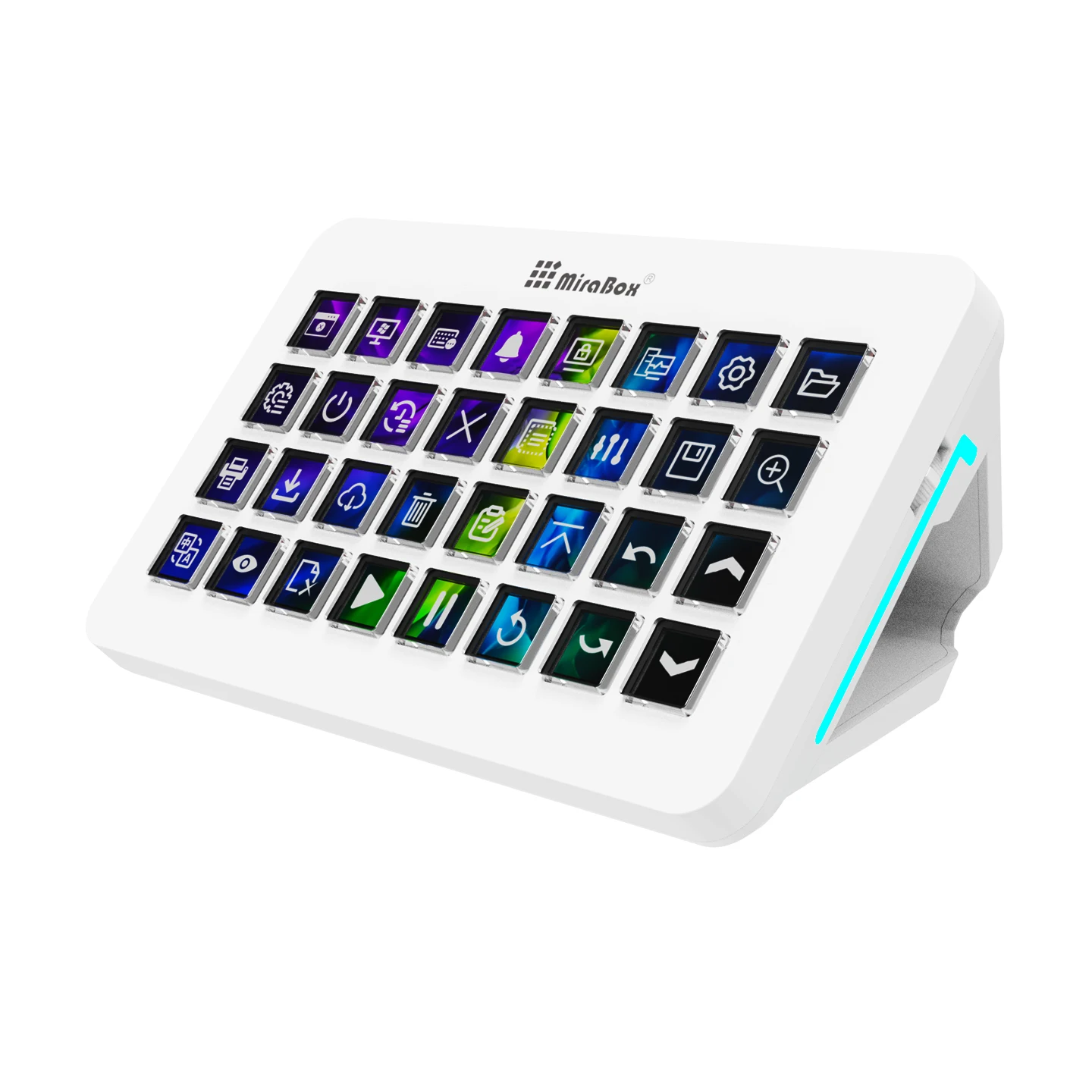 Mirabox XL Stream Deck Visuele Console Macro Toetsenbord 32 LCD-toetsen Streamdeck macropad Toetsenbord Stream Desk Deck Dock Controller