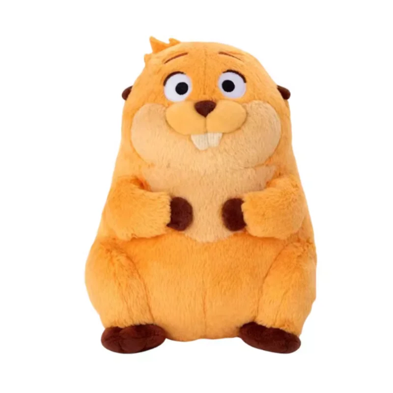 Hoppers Plush Beaver Stuffed Animal Transformation Plan Anime Peripheral Soft Cuddly Doll Gift For Room Decor Anime Fans
