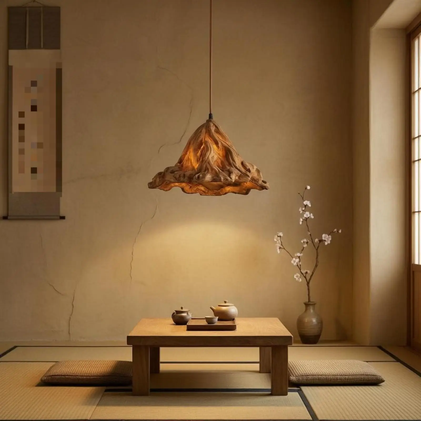Ceiling Pendant Light Globe Inspired Look Glass Pendant Lighting Vintage Ceiling Pendant Lamp for Foyer Staircase