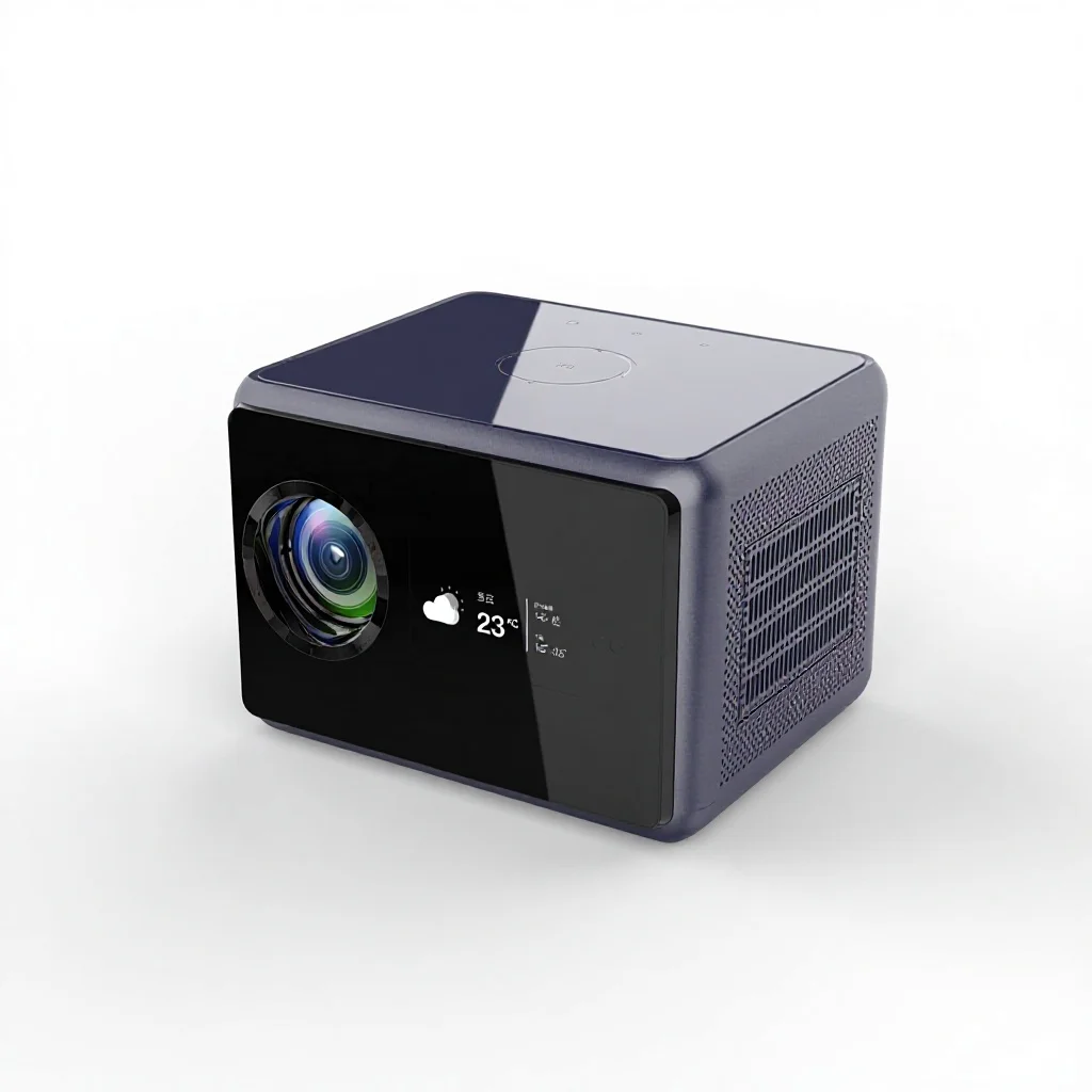 lm Auto Focus Adjust 1080P Full HD A8 TOP 1 Projector 5.0 Inch LCD Display 800