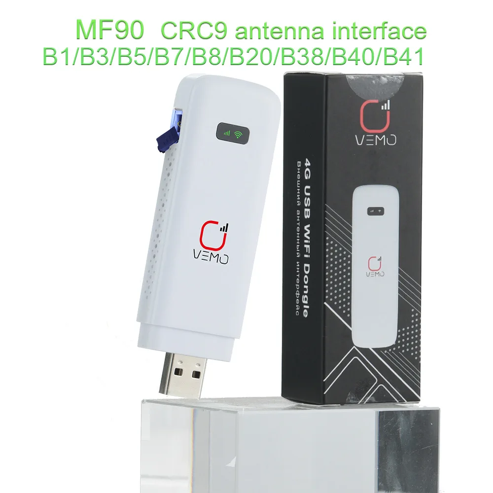 4G 와이파이 라우터 USB 무선 모뎀, CAT4 퀄컴 칩셋 동글 자동차 어댑터, 심 카드 슬롯 포함, IP 카메라용