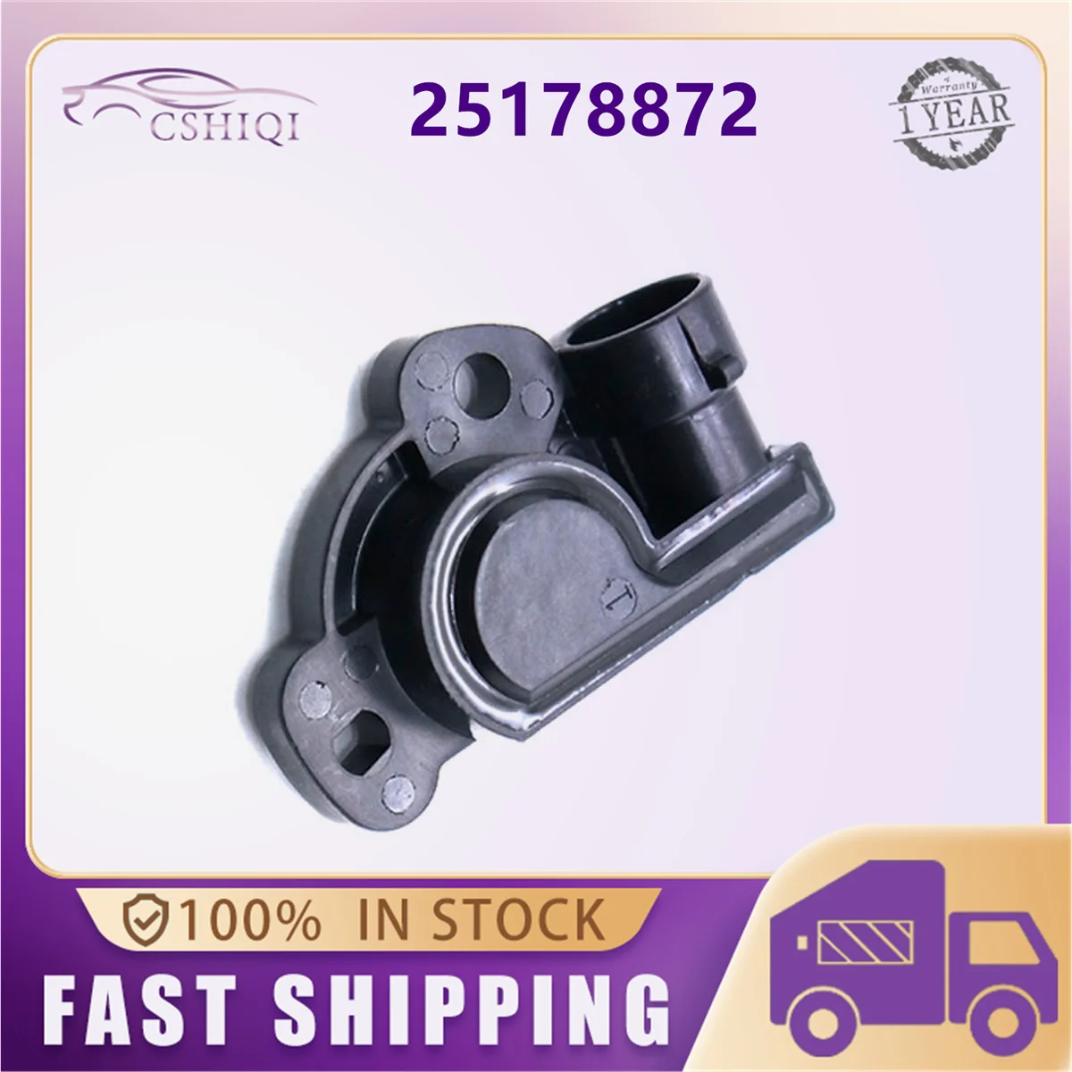 

Датчик положения дроссельной заслонки (TPS) 25178872 для моделей Chevrolet, Chevy Spark, Aveo, Pontiac, Isuzu, Geo, Buick, а также номера 17097102, 17087655, 17111822