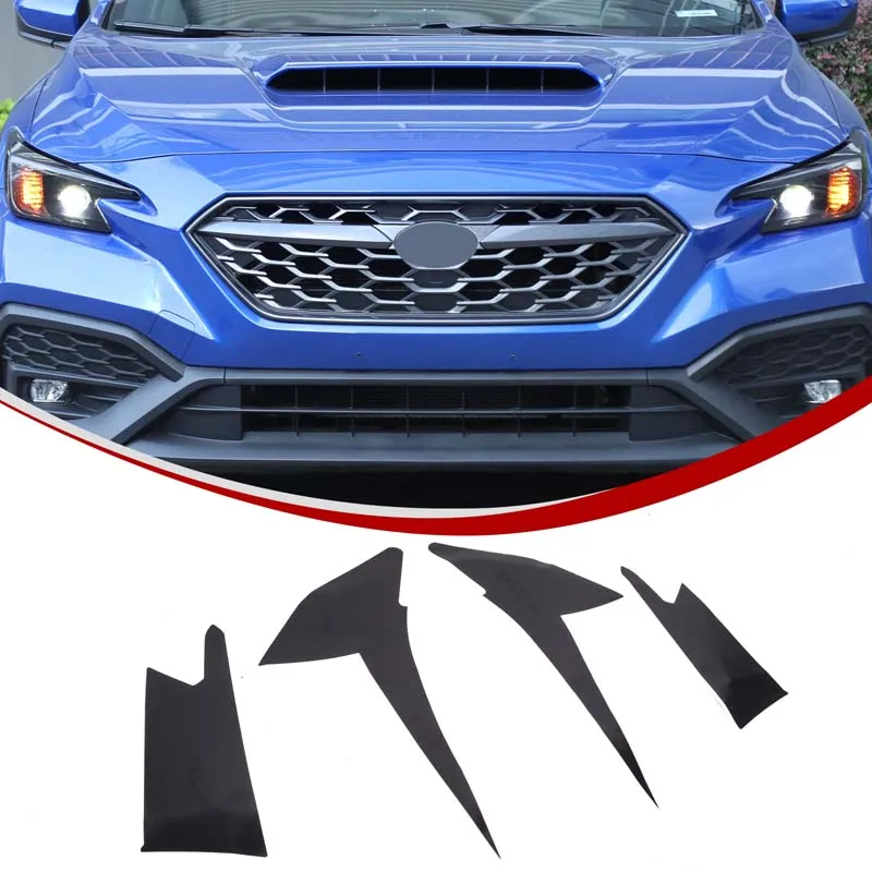 

Для Subaru WRX 2022 2023 2024 пленка для фар автомобиля пленка для регулировки цвета фар наклейка на фару автозапчасти 4 шт.