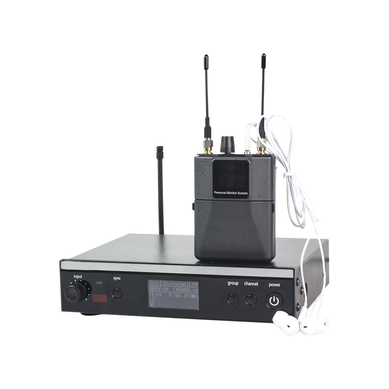 

P-300 Wireless in Ear Monitor System with Microphone Stage Performance