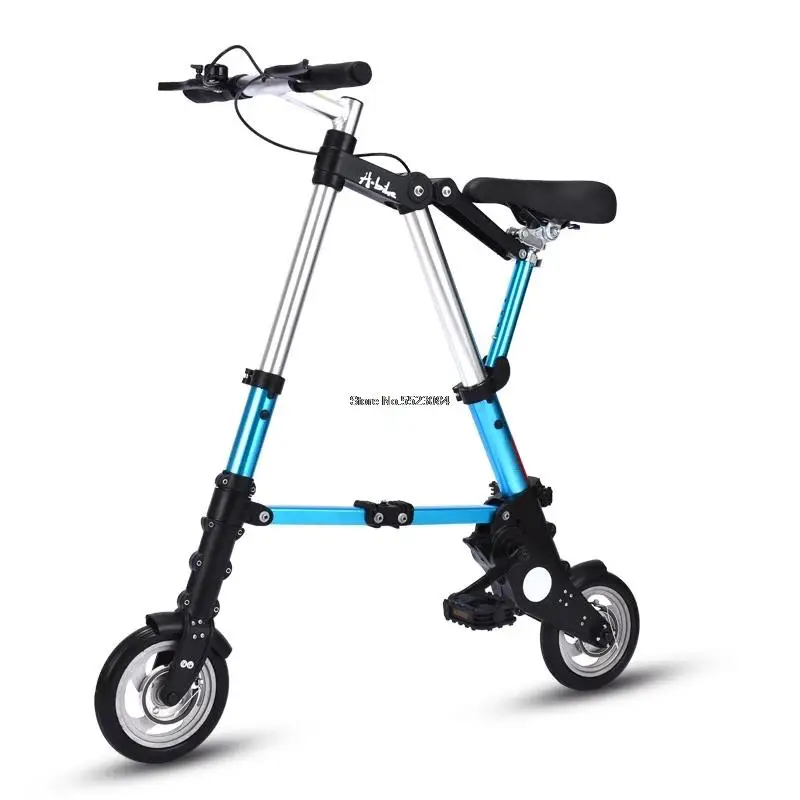 Foldable Mini Ultra-light 8”/10”Folding Bicycle Portable Scooter Outdoor Bicycle Without Inflation