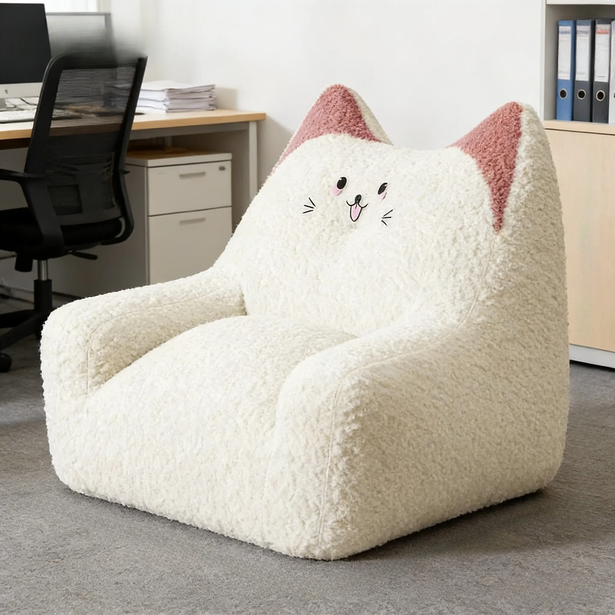 

Детское кресло-мешок AOLIVIYA для чтения, милое одноместное напольное кресло для дома, экспортная модель A658458