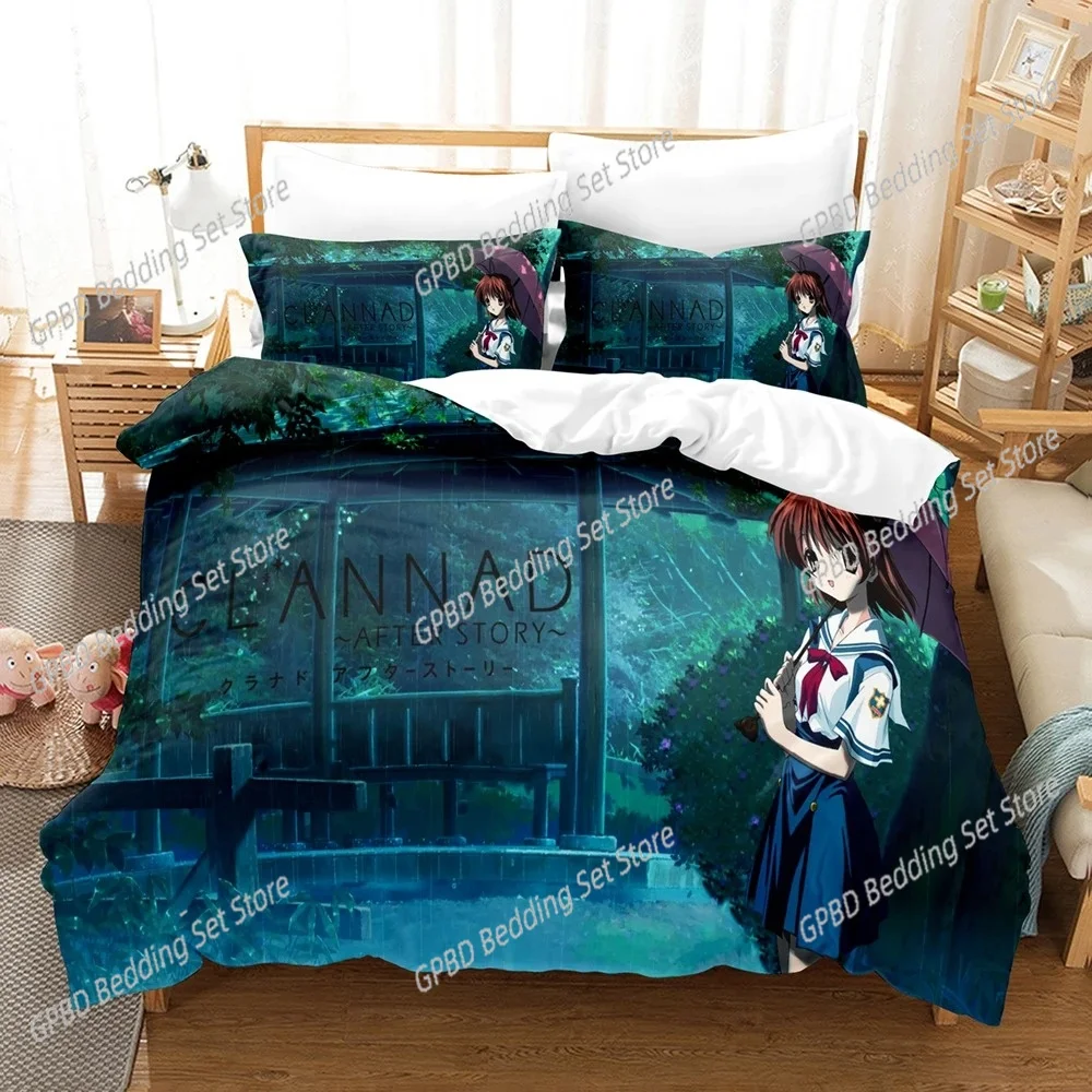 

Japan Movie The Garden of Words 3D Bedding Set Duvet Cover Pillowcases Single Twin Full Queen King Home Decor Quilt Boys Gift