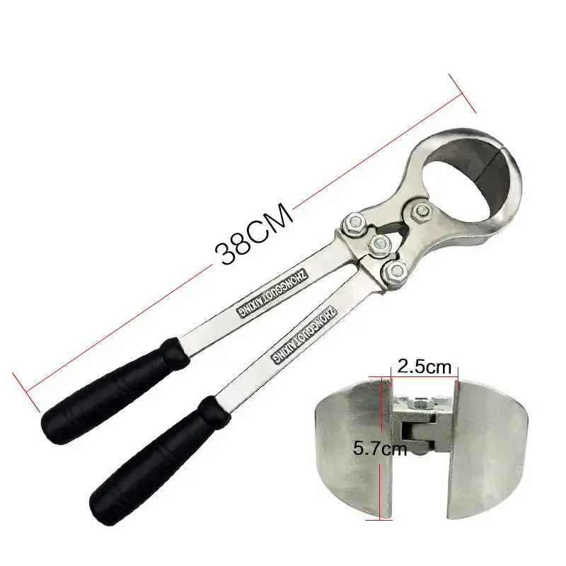 

Stainless Steel Castration Forceps for Animals, Bloodless Castration Forceps for Sheep, and Castration Forceps for Pigs